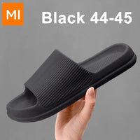 Xiaomi Fashion Sandals Men's Women's Anti-Slip Wear-Resistant EVA Thick Sole Comfortable Home Slippers Bathroom Bath Flip-Flops