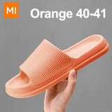 Xiaomi Fashion Sandals Men's Women's Anti-Slip Wear-Resistant EVA Thick Sole Comfortable Home Slippers Bathroom Bath Flip-Flops