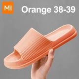 Xiaomi Fashion Sandals Men's Women's Anti-Slip Wear-Resistant EVA Thick Sole Comfortable Home Slippers Bathroom Bath Flip-Flops