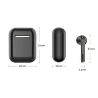 Xiaomi J18 Bluetooth Earphones Wireless HD Call Earbuds Business Headset Sport Headphone Compatibility Android iOS Smartphone