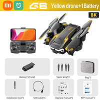 Xiaomi MIJIA G6 Drone 8K 5G Professional HD Aerial Photography GPS Omnidirectional Obstacle Avoidance Quadcopter Aerocraft toys