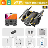 Xiaomi MIJIA G6 Drone 8K 5G Professional HD Aerial Photography GPS Omnidirectional Obstacle Avoidance Quadcopter Aerocraft toys