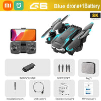 Xiaomi MIJIA G6 Drone 8K 5G Professional HD Aerial Photography GPS Omnidirectional Obstacle Avoidance Quadcopter Aerocraft toys