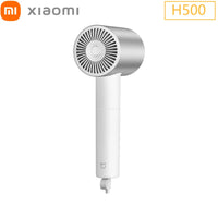 Xiaomi MIJIA Mi Double Water Ion Hair Dryer H500 White With Magnetic Suction Nozzle Diffuser Portable Xiomi Smart Home Hairdryer