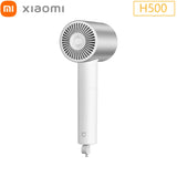 Xiaomi MIJIA Mi Double Water Ion Hair Dryer H500 White With Magnetic Suction Nozzle Diffuser Portable Xiomi Smart Home Hairdryer