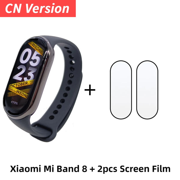 New Xiaomi Mi Band 8 Pro Smart Bracelet 6 Color AMOLED Screen Blood Oxygen  Fitness Traker GPS Waterproof Smart Band 8 Mi band 7