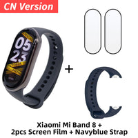 Xiaomi Mi Band 8 Smart Bracelet 7 Color AMOLED Screen Miband 8 Blood Oxygen Fitness Traker Bluetooth Waterproof Smart Band 8