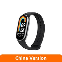 Xiaomi Mi Band 8 Smart Bracelet AMOLED Screen Blood Oxygen Fitness Traker Heart Rate Monitor Waterproof Long Battery Life