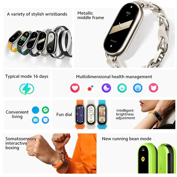 The Xiaomi Smart Band 8 fitness bracelet will soon appear in