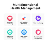 Xiaomi Mi Band 8 Smart Bracelet AMOLED Screen Blood Oxygen Fitness Traker Heart Rate Monitor Waterproof Long Battery Life