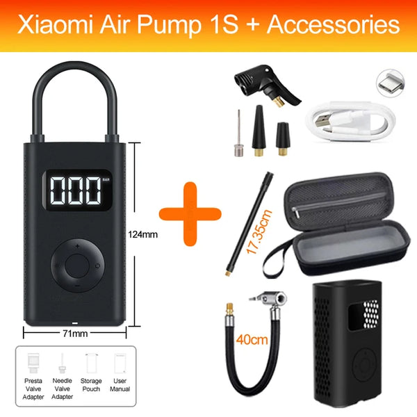 XIAOMI MIJIA™ Portable Electric Air Inflator 2 – Bean's Moto Booth