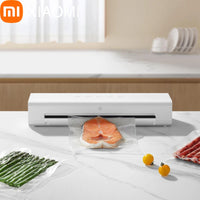 Xiaomi Mijia Automatic Vacuum Sealer Press-Free Dry And Wet Ingredients Universal Lasting Preservation Large Suction Safety