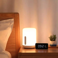 Xiaomi Mijia Bedside Lamp 2 Smart Voice Control Table Lamp Home Bedroom Dazzling Soft Light Night Lights Holiday Creative Gifts