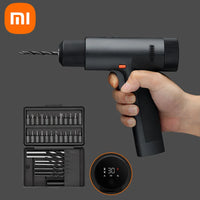 Xiaomi Mijia Brushless Smart Household Electric Drill Screwdriver Set Multifunction Rechargeable 24 Steel Bit 30Nm Torque 3 Mode