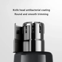 Xiaomi Mijia Electric Nose Hair Trimmer Type-c Charge Magnetic Suction Protective Cover Antibacterial Coating IPX5 Waterproof