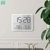 Xiaomi Mijia Multifunction Thermometer Hygrometer Automatic Electronic Temperature Humidity Monitor Clock Household Thermometer