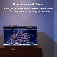 Xiaomi Mijia Smart Fish Tank controlled remote feeding temperature monitor Aquarium Tank Smart Light System Work for Mi Home APP