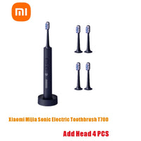 Xiaomi Mijia Sonic Electric Toothbrush T700 Portable Whitening Teeth Ultrasonic Vibration Oral Cleaner Brush Smart APP LED