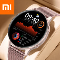 Xiaomi New Bluetooth Call Smart Watch Women Sports Fitness Tracker Waterproof Smartwatch Large HD Screen For Huawei Phone