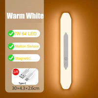 Xiaomi Night Lamp Led With Motion Sensor Usb Rechargeable Detector Wall Light With Battery 2600mAh Dimmable Lamp For Bedroom