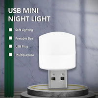 Xiaomi Portable USB 5V LED Reading Lamp Mini Book Light Foldable Camping Night Lights Table Lamps for Power Bank Notebook Laptop