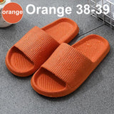 Xiaomi Thick Platform Women Bathroom Home Slippers Cloud Slippers Soft Sole EVA Indoor Slides Sandals Summer Non-slip Flip Flops