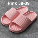 Xiaomi Thick Platform Women Bathroom Home Slippers Cloud Slippers Soft Sole EVA Indoor Slides Sandals Summer Non-slip Flip Flops