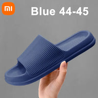 Xiaomi Thick Platform Women Bathroom Home Slippers Cloud Slippers Soft Sole EVA Indoor Slides Sandals Summer Non-slip Flip Flops