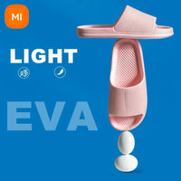 Xiaomi Thick Platform Women Bathroom Home Slippers Cloud Slippers Soft Sole EVA Indoor Slides Sandals Summer Non-slip Flip Flops