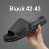 Xiaomi Thick Platform Women Bathroom Home Slippers Cloud Slippers Soft Sole EVA Indoor Slides Sandals Summer Non-slip Flip Flops