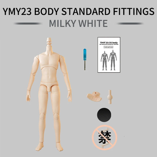 YMY23/25 male Body Joint Doll Replace Face Hair Clothes for blythe 