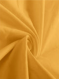 Yellow and white cloth bag pole curtains, polyester fiber living room, office warehouse, dustproof decorative fabric