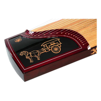 ZhuQue Guzheng 09B Original Authentic Grading Test Performance Collection Solid Paulownia Wood Professional High-end Guzheng