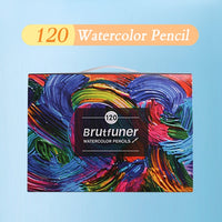 Brutfuner 12/48/120/160/260 Professional Oil Colored Pencils Wood Watercolor Pen