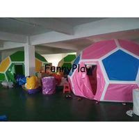 AOOKMIYA camping beach soccer football tent PVC good show giant clear dome tent inflatable igloo beach tent promotional