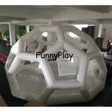 AOOKMIYA camping beach soccer football tent PVC good show giant clear dome tent inflatable igloo beach tent promotional