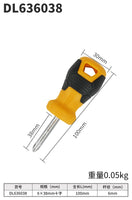 deli Multi-function Screwdrivers Insulated Magnetic Phillips Screwdriver Car Auto Security Phillips Maintenance Repair Hand Tool