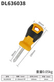 deli Multi-function Screwdrivers Insulated Magnetic Phillips Screwdriver Car Auto Security Phillips Maintenance Repair Hand Tool