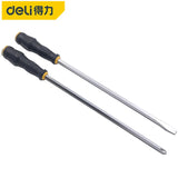 deli Multi-function Screwdrivers Insulated Magnetic Phillips Screwdriver Car Auto Security Phillips Maintenance Repair Hand Tool