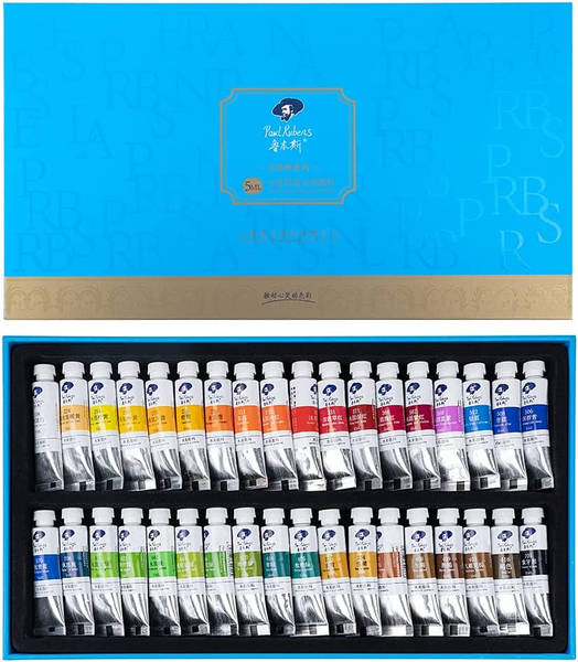 Paul Rubens Watercolor Paint, 36 Vibrant Colors Rich Pigments for Watercolor ...