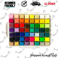 MIYA HIMI Gouache Paint Set 56 Colors (30ml/Pc) Paint Set Unique Jelly Cup