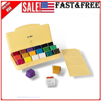 HIMI Gouache Paint Set,18 Colors (30ml/Pc) Paint Set,Unique Jelly Cup Gouache