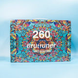 Brutfuner 12/48/120/160/260 Professional Oil Colored Pencils Wood Watercolor Pen