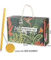 BRUTFUNER 520 COLORS COLORED PENCILS New In Shipper Box Sealed US Shipping