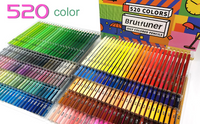 Ccfoud Colored Pencils 520 Color Set Oil Based Brutfuner Professional from Japan