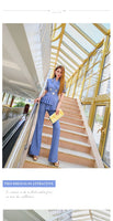 AOOKDRESS summer temperament professional pants set new short-sleeved suit collared trousers two-piece set