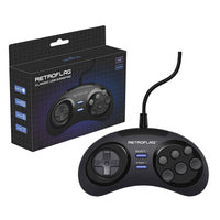 AOOKGAME   1 Or 2PCS Retroflag Classic USB Controller Wired Gamepad Gaming For PC/Switch/Rasbperry Pi 3 Model B+Plus