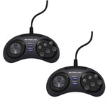 AOOKGAME   1 Or 2PCS Retroflag Classic USB Controller Wired Gamepad Gaming For PC/Switch/Rasbperry Pi 3 Model B+Plus