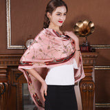 100% real mulberry silk scarf 175x55cm ladies mulberry silk silk scarf business gift scarf shawl