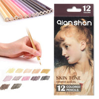 12 color lead oily skin tone portrait pencil portrait painting color comic coloring figure painting professional art supplies